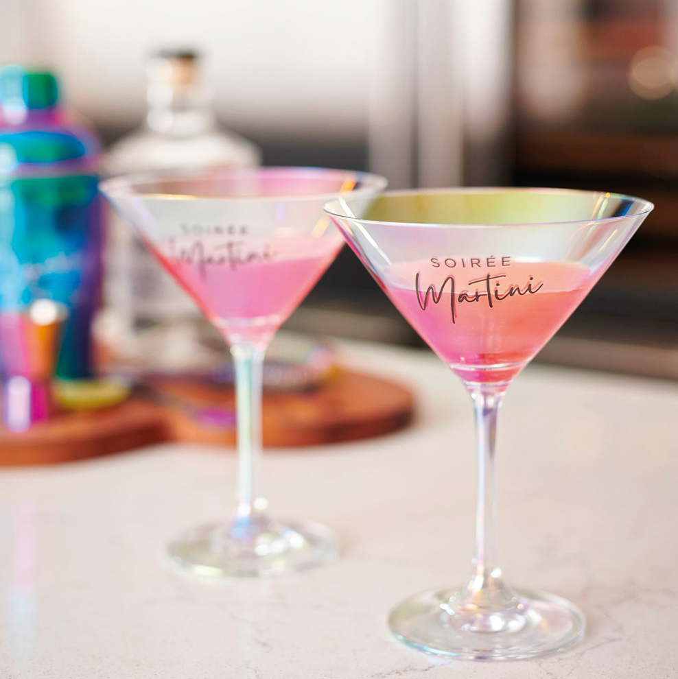 Duo verres à martini – Collection Chantal Lacroix