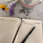 Journal de gratitude avec pendentif - Je manifeste l'abondance