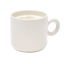 Tasse Bonheur bougie - Crème