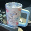 Tasse inox avec poignée - Tout commence par un rêve