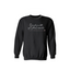 Chandail Crewneck - Je suis normale - Noir