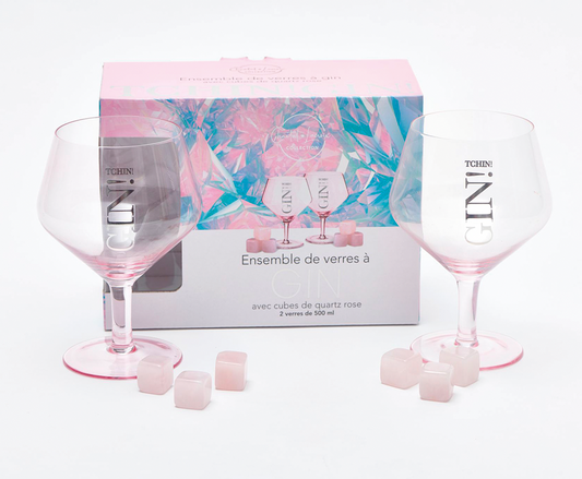 Duo verres à GIN «Chin Gin» – Collection Chantal Lacroix