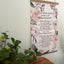 Affiche suspendue avec message inspirant