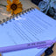Duo cahier de notes et stylo à bille - Bonheur au quotidien