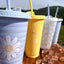 Ensemble de 4 verres - 4 pailles Marguerite