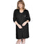 Peignoir Maman noir XXL