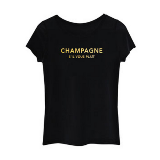 Chandail Champagne noir et or